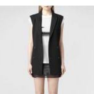Allsaints Lois Sleeveless Blazer